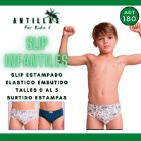 ANTILLAS SLIP INFANTIL ESTAMPADO